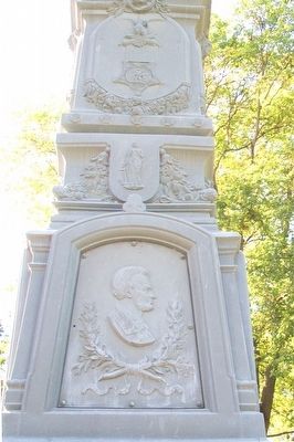 Civil War Memorial Relief. Click for full size. Civil War Memorial Relief image. Click for full size.