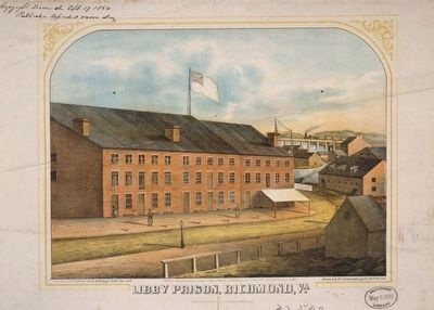 Libby Prison, Richmond, Va. image. Click for full size.