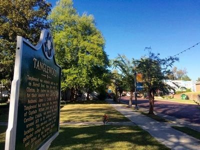 View north on Jefferson Street near Mississippi College.. Click for full size. View north on Jefferson Street near Mississippi College. image. Click for full size.