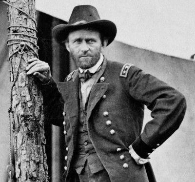 Union General Ulysses S. Grant image. Click for full size.