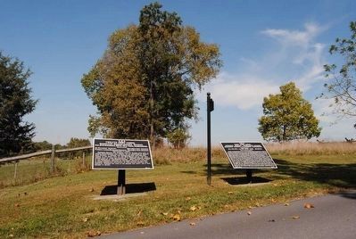 Twelfth Army Corps Marker (Left). Click for full size. Twelfth Army Corps Marker (Left) image. Click for full size.