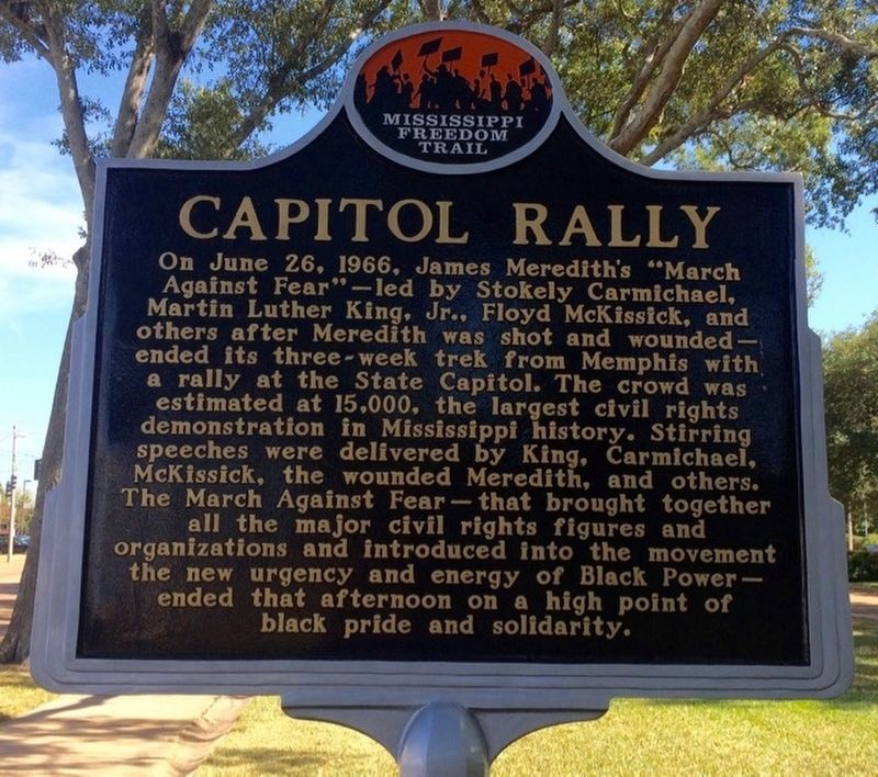 Capitol Rally Marker image. Click for full size.