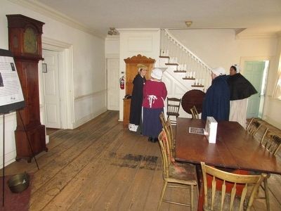 Inside the Whitall House. Click for full size. Inside the Whitall House image. Click for full size.