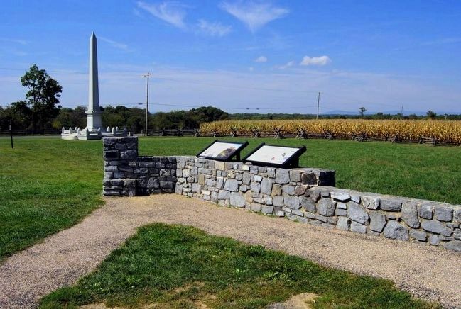 The Most Terrible Clash of Arms Marker (Left) image. Click for full size.