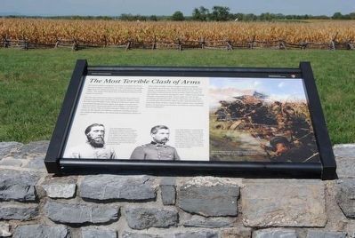 The Most Terrible Clash of Arms Marker image. Click for full size.