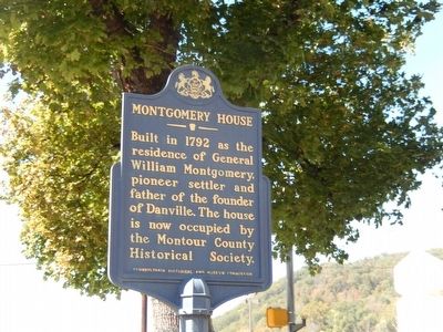 Montgomery House Marker image. Click for full size.
