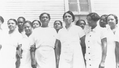 Dr. Ferebee & the Mississippi Health Project staff. image. Click for full size.