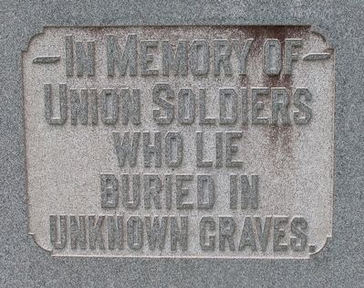Mound Hill Cemetery Civil War Memorial Marker. Click for full size. Mound Hill Cemetery Civil War Memorial Marker image. Click for full size.