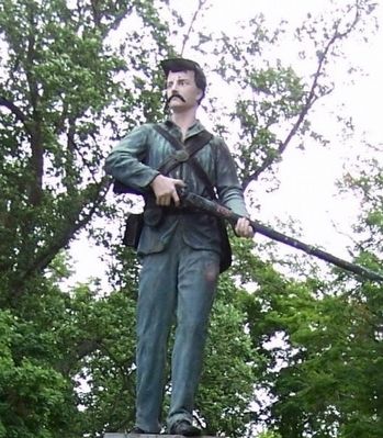 Mound Hill Cemetery Civil War Memorial Marker. Click for full size. Mound Hill Cemetery Civil War Memorial Marker image. Click for full size.