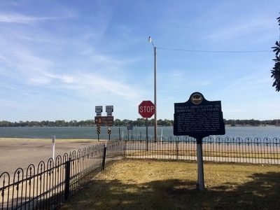 View east on St. Marys Street towards Lake Chicot.. Click for full size. View east on St. Marys Street towards Lake Chicot. image. Click for full size.
