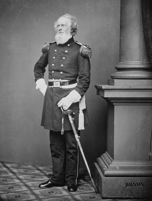 Major General Joseph King Fenno Mansfield (1803-1862) image. Click for full size.