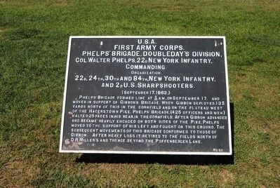 First Army Corps Marker image. Click for full size.