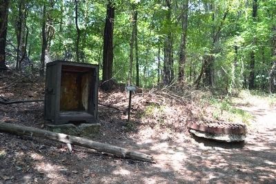 Safe and Cistern. Click for full size. Safe and Cistern image. Click for full size.