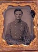 Captain Ike Turner<br>Commander, 5th Texas Infantry image. Click for full size.