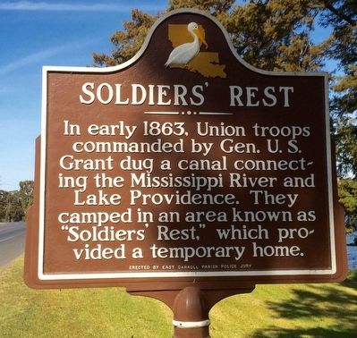 Soldiers' Rest Marker. Click for full size. Soldiers' Rest Marker image. Click for full size.