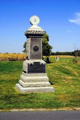 84th New York (14th Brooklyn) Volunteer Infantry Monument. Click for full size. 84th New York (14th Brooklyn) Volunteer Infantry Monument image. Click for full size.