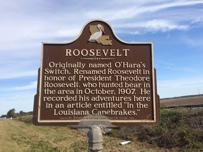 Roosevelt Marker image. Click for full size.