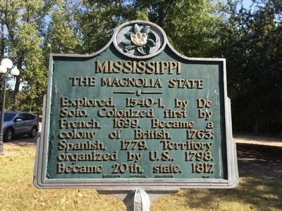 Mississippi Marker image. Click for full size.