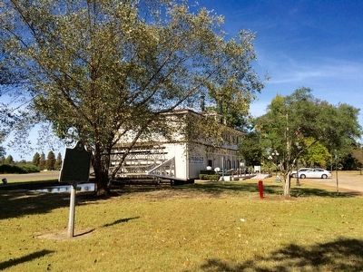 Marker & Welcome Center in background. image. Click for full size.