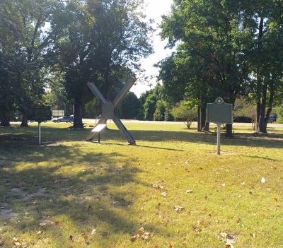 Area view of marker at Welcome Center. image. Click for full size.