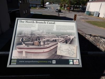 The North Branch Canal Marker image. Click for full size.