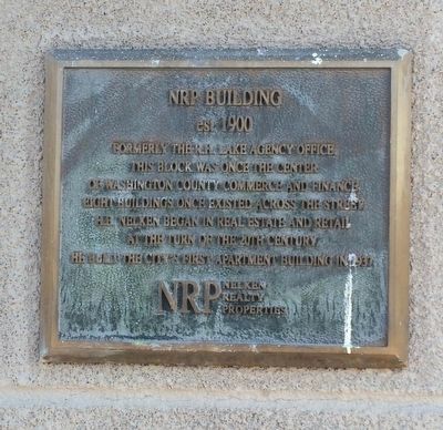 NRP Building Marker. Click for full size. NRP Building Marker image. Click for full size.