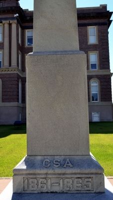Front (North) Face of Memorial image. Click for full size.