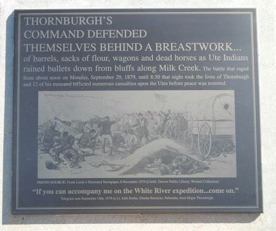 Thornburgh's Command Marker image. Click for full size.