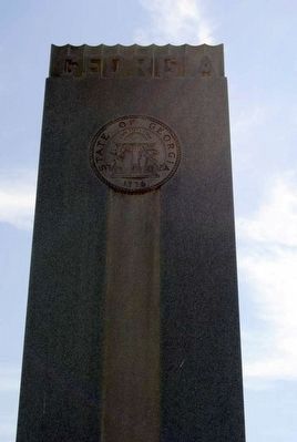 Georgia Confederate Soldiers Monument. Click for full size. Georgia Confederate Soldiers Monument image. Click for full size.