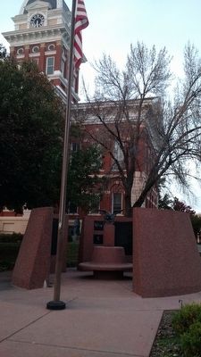 Saline County Veterans Marker. Click for full size. Saline County Veterans Marker image. Click for full size.