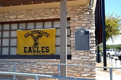 The Goldthwaite Eagle Marker. Click for full size. The Goldthwaite Eagle Marker image. Click for full size.