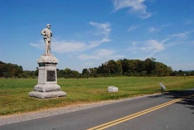 27th Indiana Infantry Monument (Center) image. Click for full size.