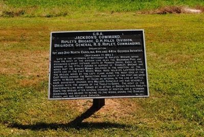 Jackson's Command Marker. Click for full size. Jackson's Command Marker image. Click for full size.