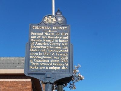 Columbia County Marker image. Click for full size.