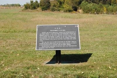 U.S. Artillery Marker. Click for full size. U.S. Artillery Marker image. Click for full size.