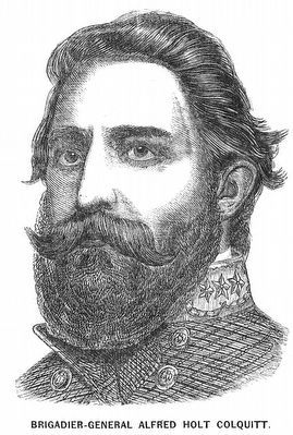 Brig. General Alfred Holt Colquitt (1824-1894) image. Click for full size.