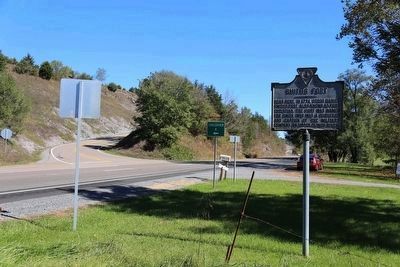 Smiths Fort Marker on Northbound U.S. 19 at Crossover A image. Click for full size.