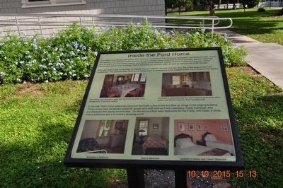Inside the Ford Home Marker. Click for full size. Inside the Ford Home Marker image. Click for full size.