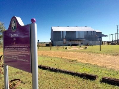 Glendora Gin Marker & the Emmett Till Historic Intrepid Center.. Click for full size. Glendora Gin Marker & the Emmett Till Historic Intrepid Center. image. Click for full size.