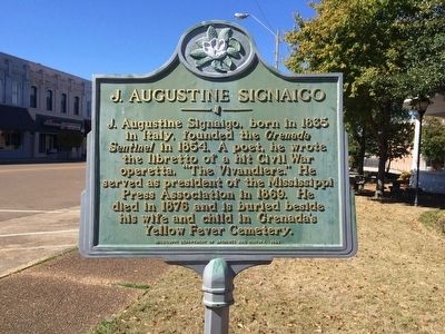 J. Augustine Signaigo Marker. Click for full size. J. Augustine Signaigo Marker image. Click for full size.