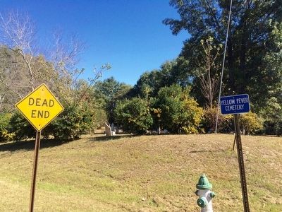 Yellow Fever Cemetery (Previously known as the Tullahoma Cemetery.. Click for full size. Yellow Fever Cemetery (Previously known as the Tullahoma Cemetery. image. Click for full size.