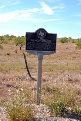 2.5 Mi. East is Birthplace of Stanley Walker Marker. Click for full size. 2.5 Mi. East is Birthplace of Stanley Walker Marker image. Click for full size.