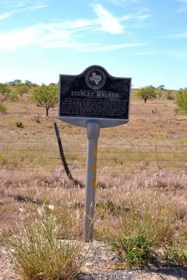 2.5 Mi. East is Birthplace of Stanley Walker Marker image. Click for full size.