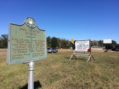 View towards "Camp McCain" image. Click for full size.
