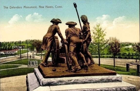 <i>The Defenders Monument, New Haven, Conn.</i> image. Click for full size.