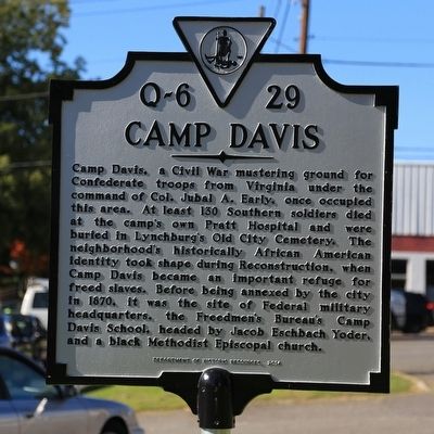 Camp Davis Marker. Click for full size. Camp Davis Marker image. Click for full size.