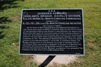 Jackson's Command Marker. Click for full size. Jackson's Command Marker image. Click for full size.