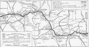 The Lincoln Highway in eastern Wyoming. Click for full size. The Lincoln Highway in eastern Wyoming image. Click for full size.