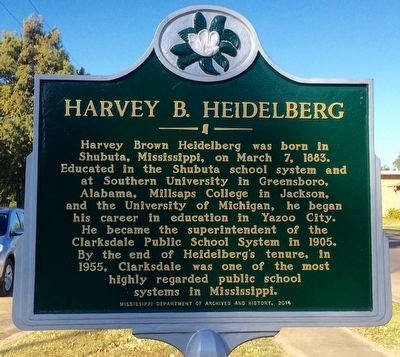 Harvey B. Heidelberg Marker. Click for full size. Harvey B. Heidelberg Marker image. Click for full size.