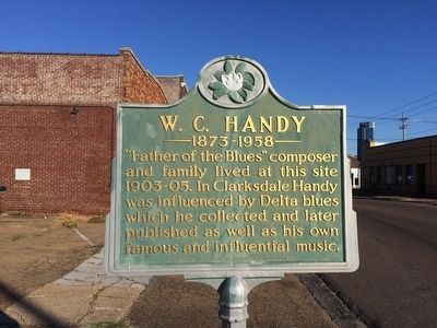 W. C. Handy Marker. Click for full size. W. C. Handy Marker image. Click for full size.